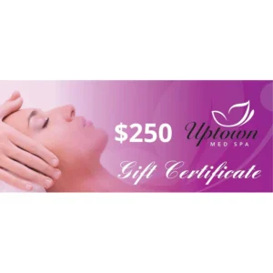 Gift Certificate of uptown med spa
